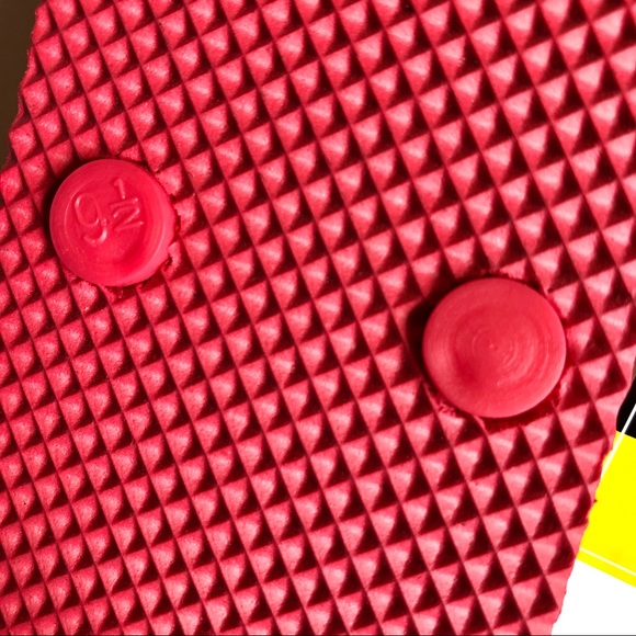 Canadian Flip Flop Sandals Flag Red Medium Women’s NEW - Picture 3 of 9